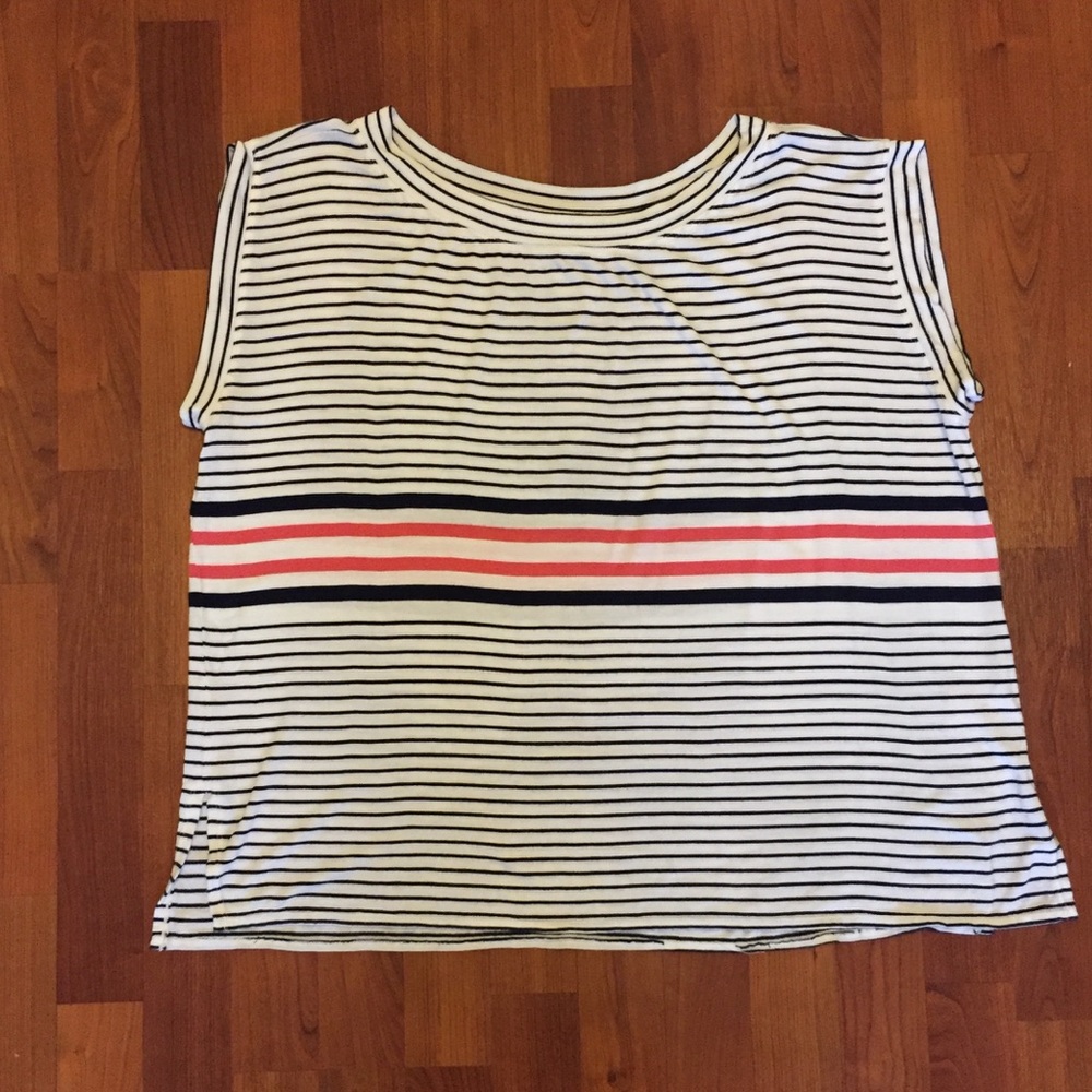 Max Studio Striped Top